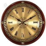 Horloge à pendule avec balancier visible
