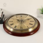 Ancienne horloge de salon en bois