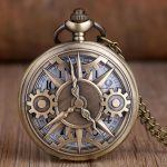 Ancienne montre à gousset vintage en métal