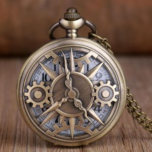 Ancienne montre à gousset vintage en métal