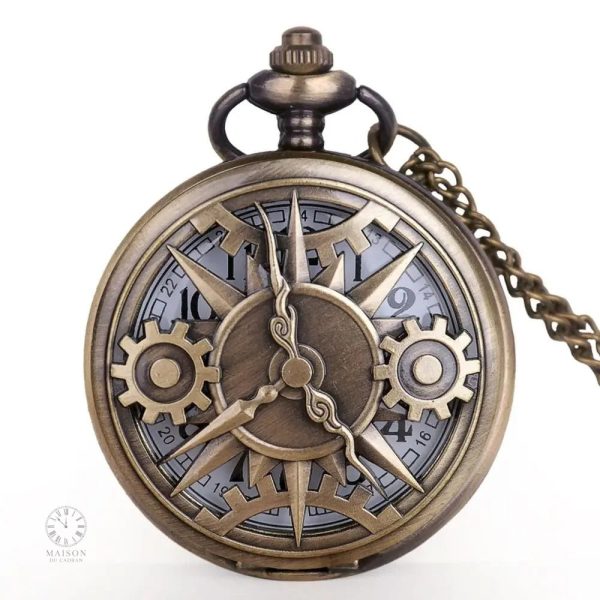Objet d'art : montre à gousset d'époque raffinée