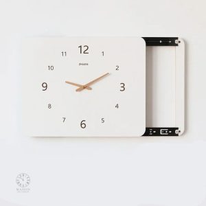 Horloge déco cache compteur électrique