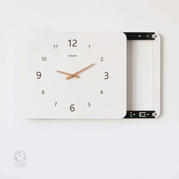 Horloge déco cache compteur électrique