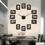 Cadre photo horloge décoratif pour embellir vos murs