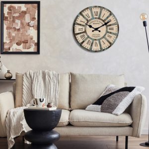 Horloge Chiffre Romain avec design classique et intemporel