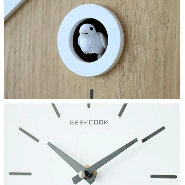 Horloge Coucou design vintage avec pendule décoratif