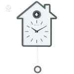 Coucou Horloge en bois sculpté, style rustique