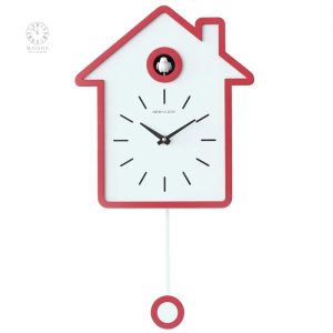 Horloge Coucou avec chant d'oiseaux et aiguille classique
