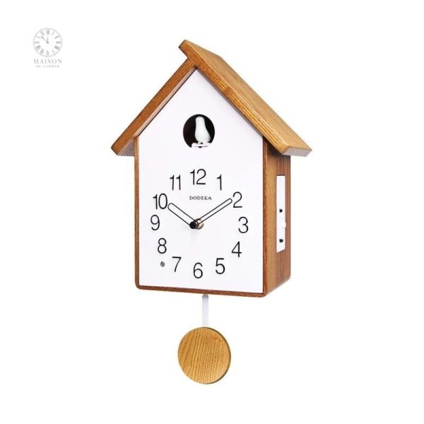 Horloge moderne avec sonnerie Coucou traditionnelle