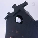 Horloge moderne avec un style minimaliste et élégant