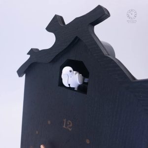 Horloge moderne avec un style minimaliste et élégant