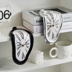 Horloge Dali murale décorative au design artistique