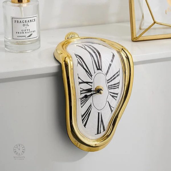 Horloge murale Dali, fusion d'art et fonctionnalité