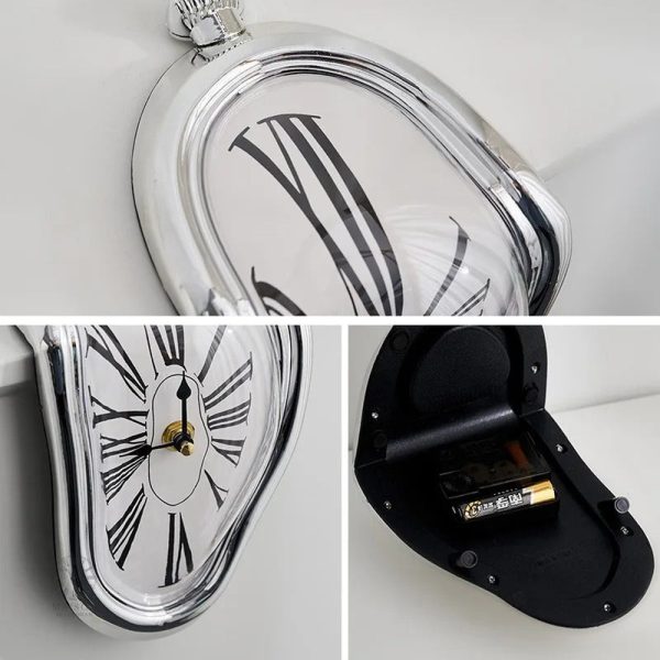 Horloge décorative Dali, un clin d'œil à l'art surréaliste