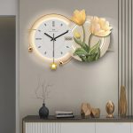 Horloge Murale Design Luxe élégante pour décoration intérieure