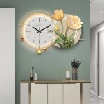 Décoration Murale Horloge moderne au design raffiné