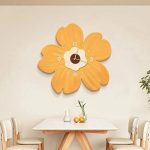 Fleur Horloge, accessoire décoratif pour intérieur