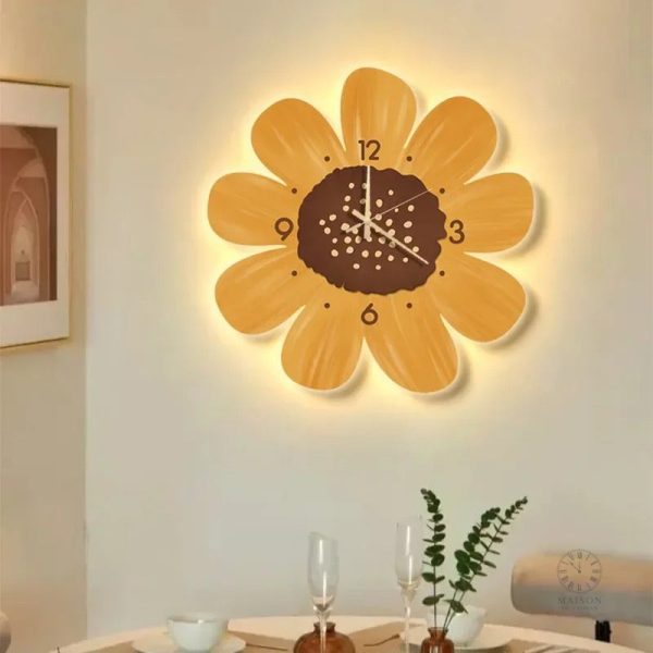 Fleur Horloge, fusion d'art et de fonctionnalité
