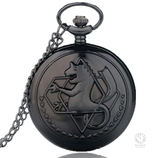Montre gousset élégante inspirée d’Fullmetal Alchemist