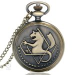 Montre gousset avec motif Fullmetal Alchemist