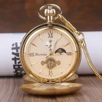 Gousset Montre élégante et classique en finition argentée