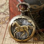 Montre gousset raffinée pour passionnés d'équitation