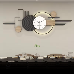 Horloge murale design grande taille, style moderne