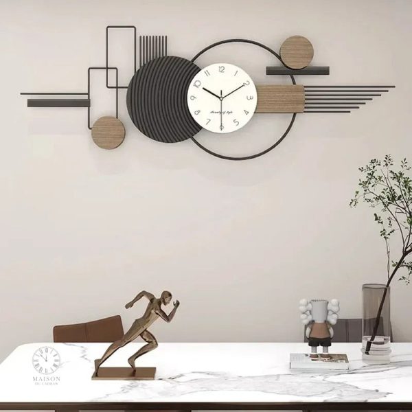 Horloge murale chic, grand modèle pour salon