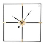 Grande horloge carrée pour salon ou bureau