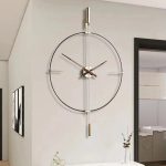 Grande Horloge Design murale luxe moderne