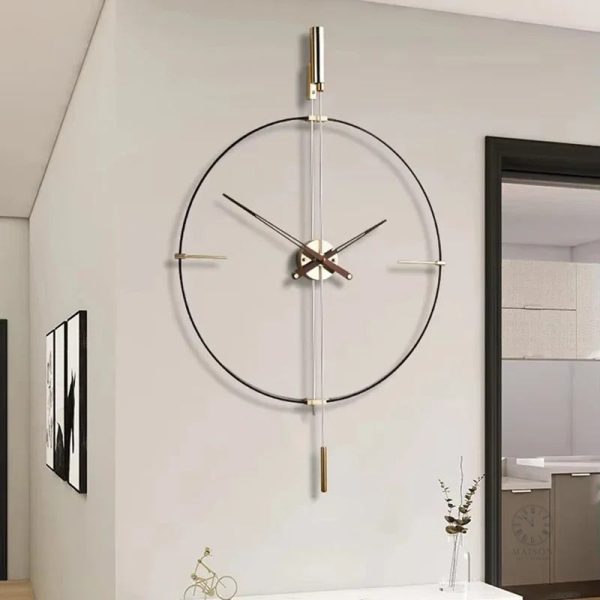 Grande Horloge Design murale luxe moderne