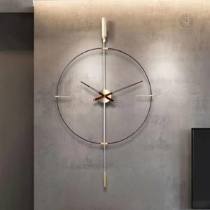 Horloge murale design élégante pour intérieur raffiné