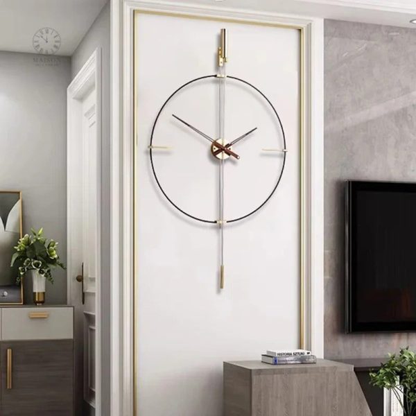 Horloge design grand modèle pour décoration contemporaine