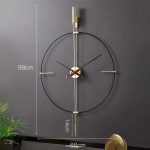 Horloge murale grande taille pour un impact visuel fort