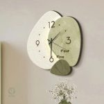 Horloge murale au design naturel et moderne