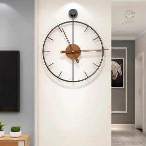 Horloge murale design moderne pour salon ou bureau