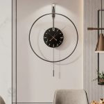 Grande horloge murale 80 cm au design élégant