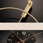 Horloge murale de grande taille, 80 cm, pour un mur chic