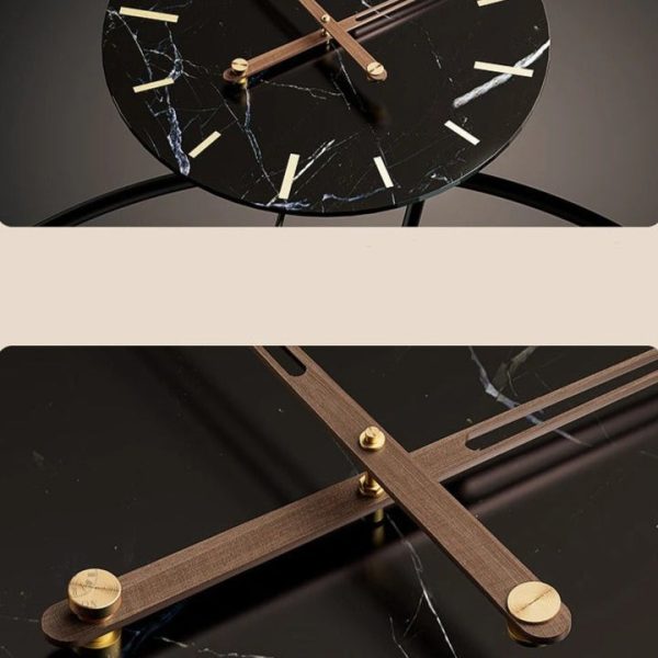 Grande horloge design 80 cm, ajout esthétique à votre espace