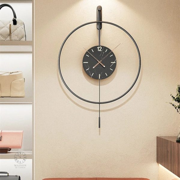 Horloge murale 80 cm, pièce maîtresse pour votre décor