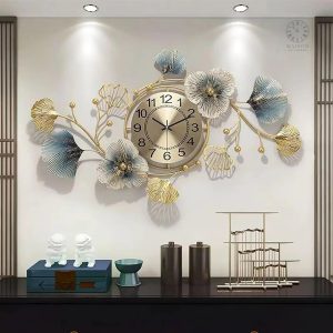 Grande horloge murale décorative élégante pour votre intérieur