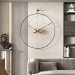 Grande horloge murale design moderne