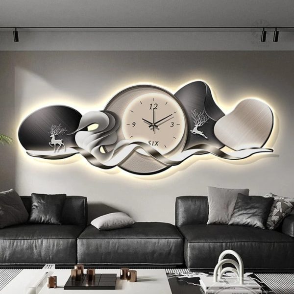 Horloge murale LED, ajout pratique et décoratif à tout intérieur