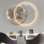 Horloge Murale Lumineuse avec chiffres clairs et lisibles