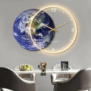 Horloge Murale lumineuse pour une ambiance chaleureuse