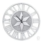 Grande horloge en miroir pour embellir votre intérieur