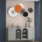 Horloge murale moderne avec style scandinave