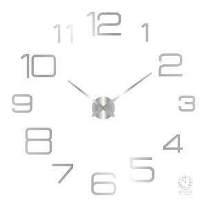 Accessoire décoratif horloge 3D unique pour murs