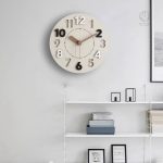 Horloge murale 3D avec style scandinave unique