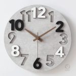Horloge 3D au design minimaliste scandinave